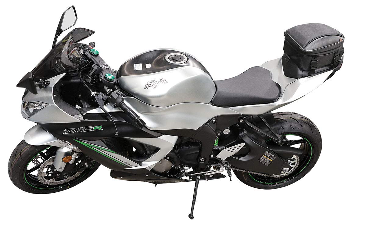 Nelson Rigg Cl-1060-R Black Commuter Lite Motorcycle Tail Bag