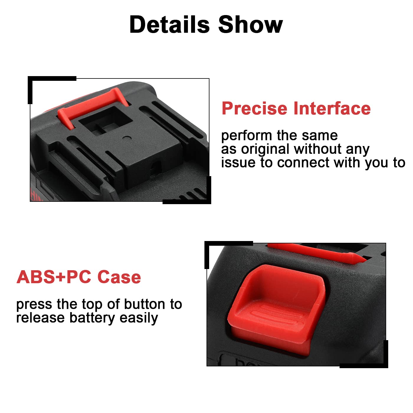 SHINTYOOL 21V Lithium Battery 2.0Ah with Charger & LED Indicator - Compatible with Leaf Blower & Cordless Tiller