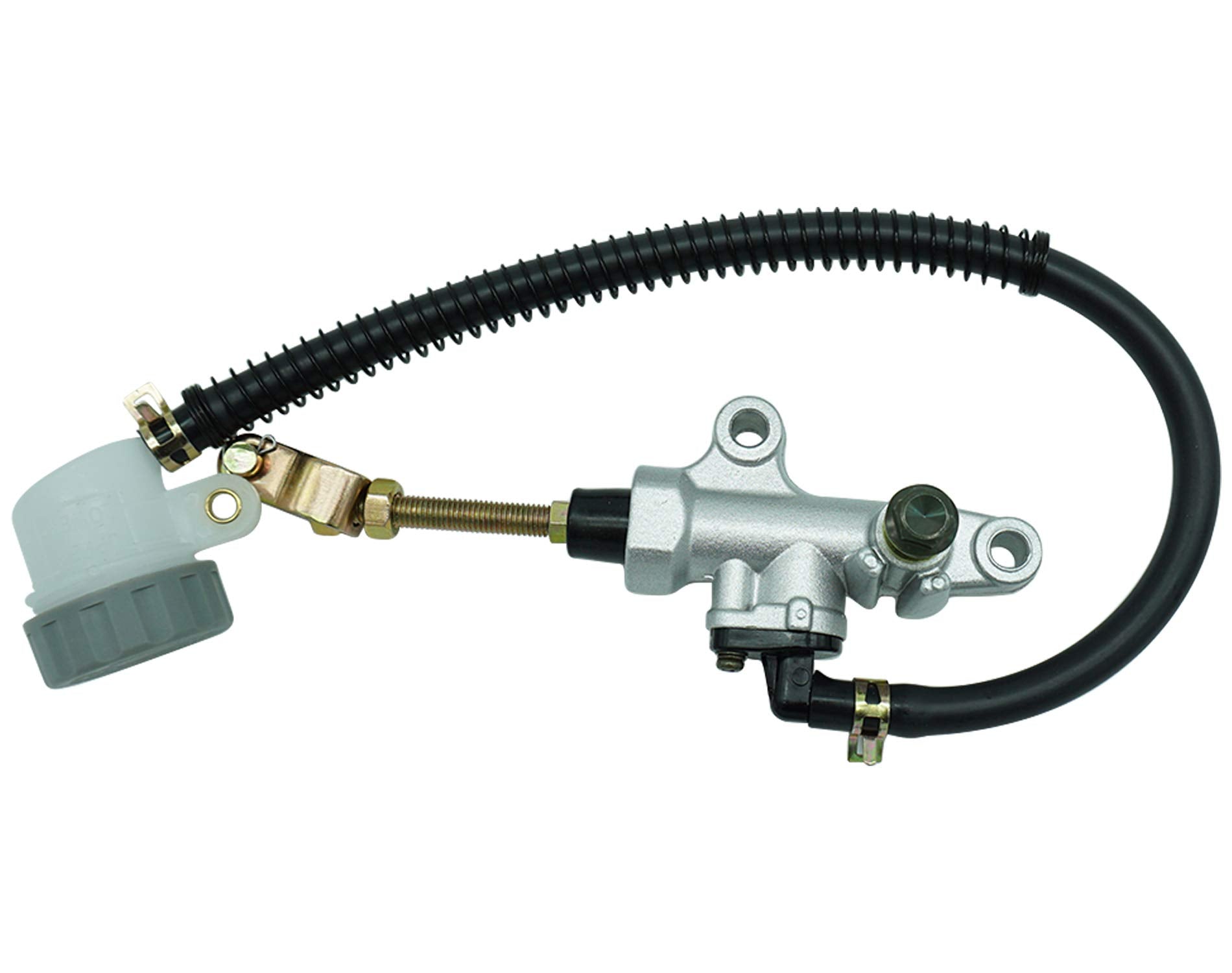 M Mati Rear Foot Brake Master Cylinder For Yamaha Warrior 350 Yfm350X 1990-2004 3Gd-2583V-10-00