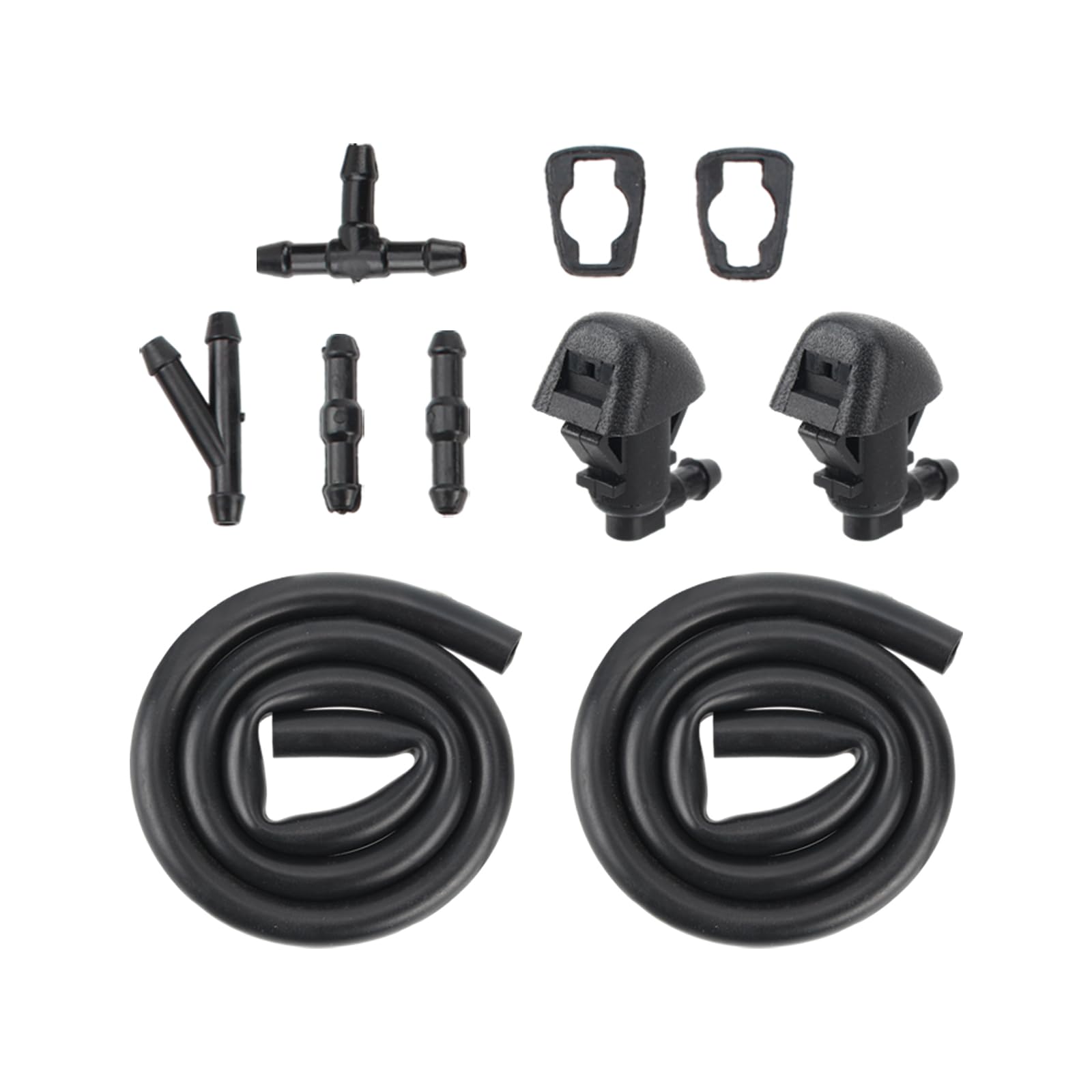 Topkidame 76810-Sza-A01 Windshield Washer Nozzle Wiper Hose Kit Fits For Honda Pilot 2009-2015