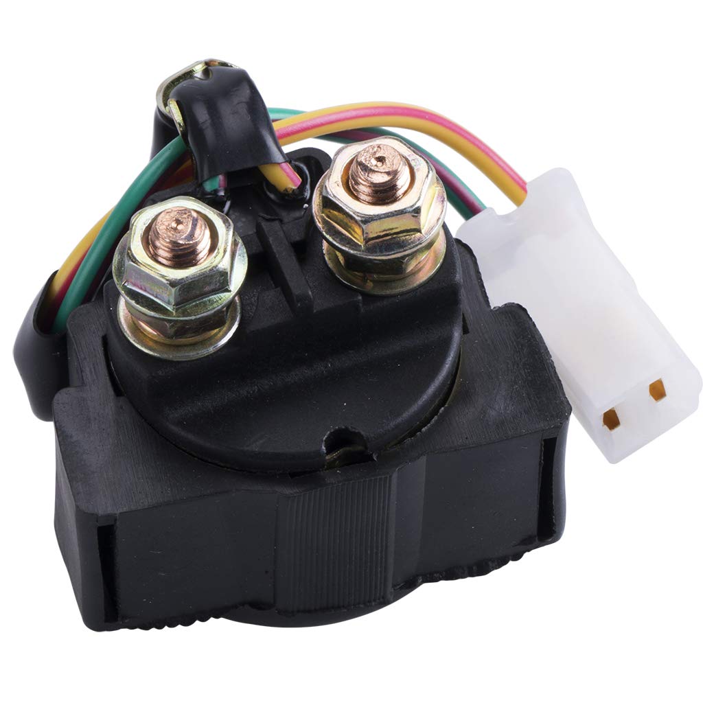 Cncmotok Starter Solenoid Relay Compatible With Yamaha Timberwolf 250 Yamaha Warrior 350 Yfm350 1987-2004 Wolverine 350 Yfm350 1