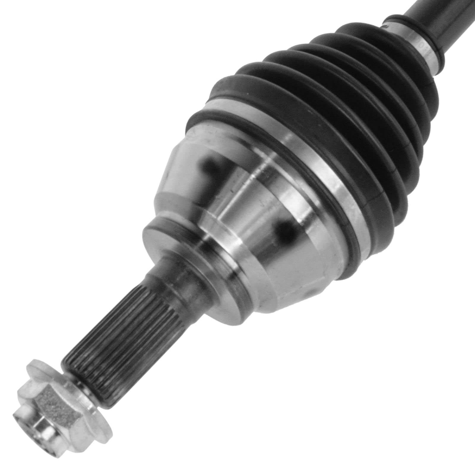 Trq Front Left Cv Axle Shaft Assembly Drivers Side Compatible With 2007-2009 Mazda 3