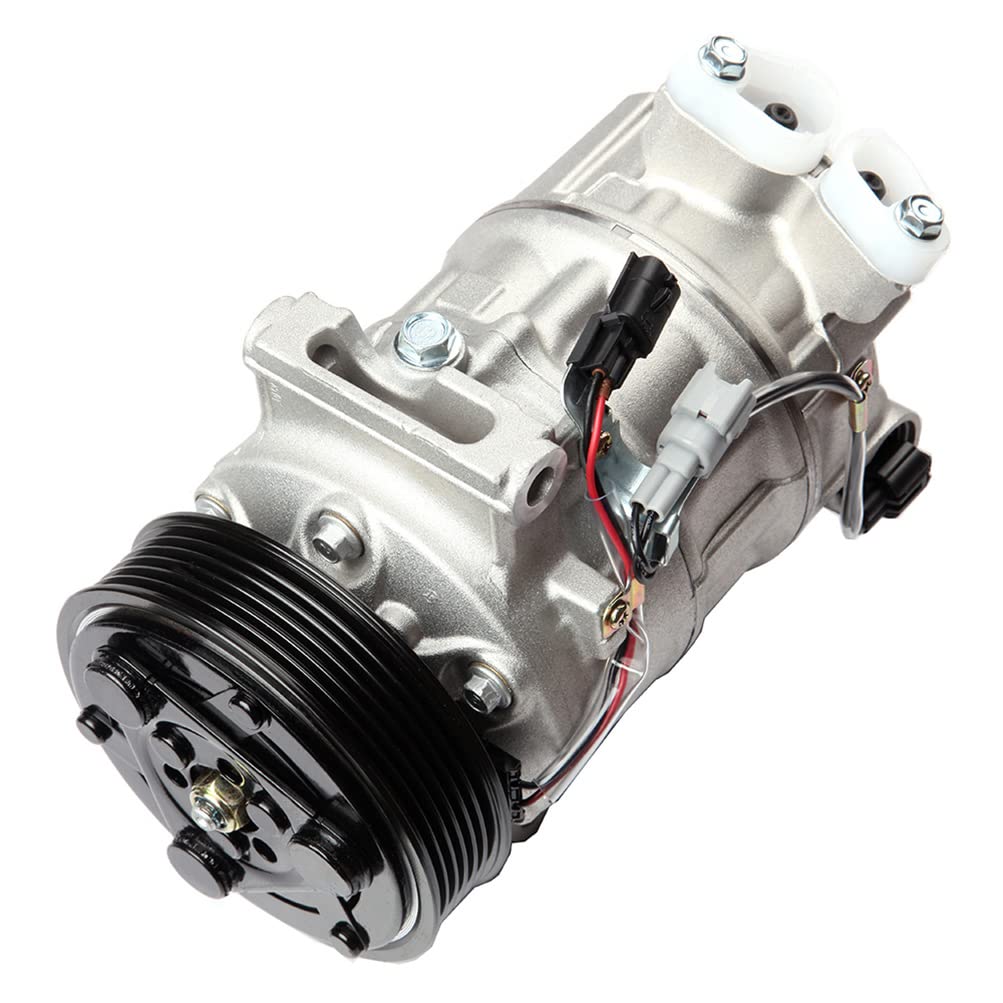ECCPP AC Compressor with Clutch 2013-2019 Fit for Nissan Sentra 1.8L 1.6L 2014-2017 Fit for Nissan Tsuru 1.6L AC Compressor