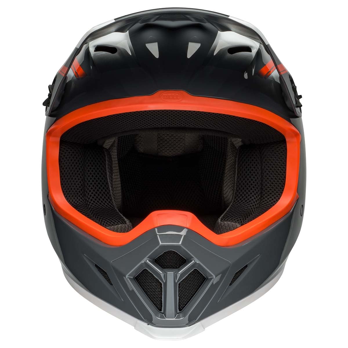Bell Mx-9 Mips Dirt Helmet (Dart Gloss Charcoal/Orange - Medium)