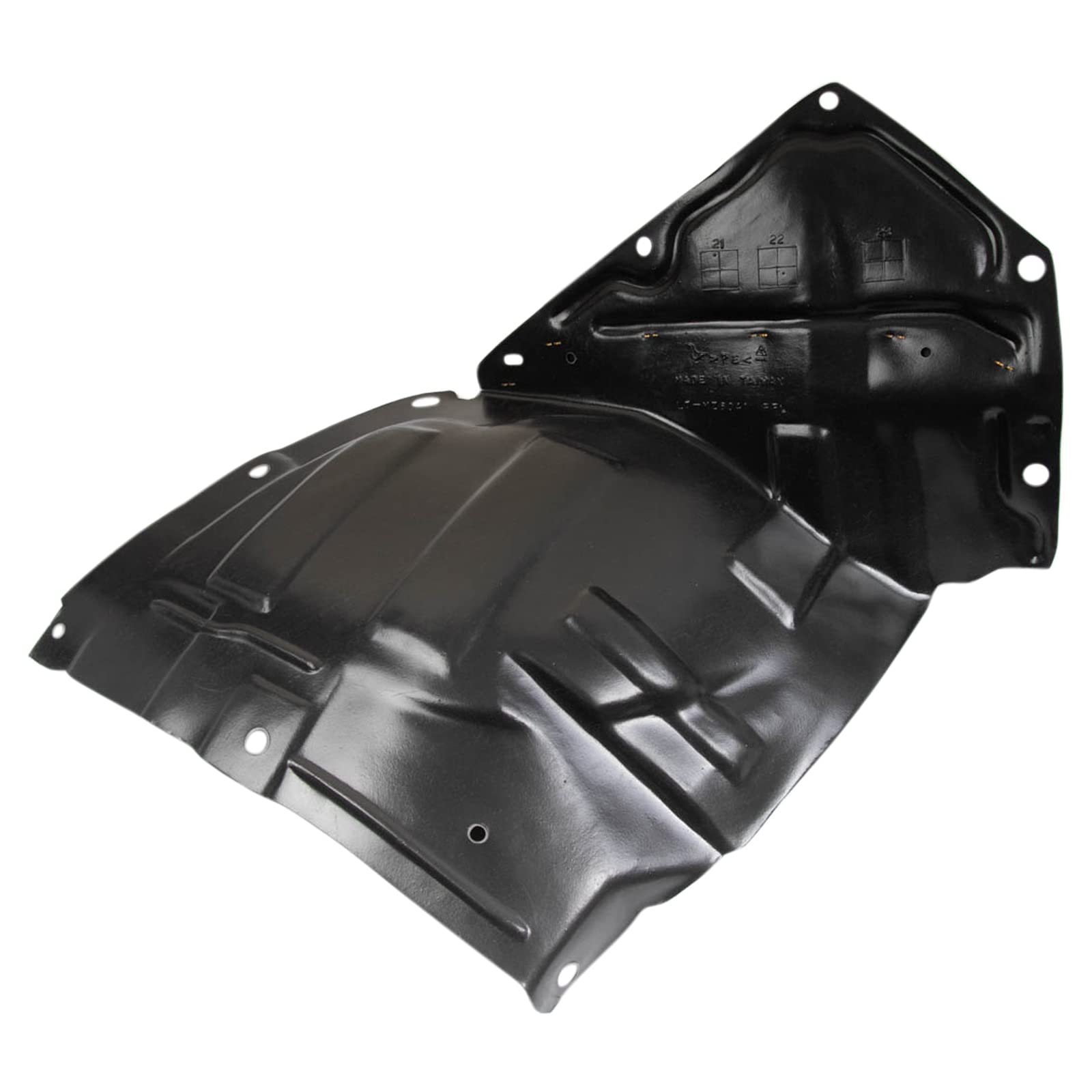 Trq Front Inner Fender Liner Set Compatible With 2006-2008 Mazda Mx-5 Miata Ma1250102 Ma1251103