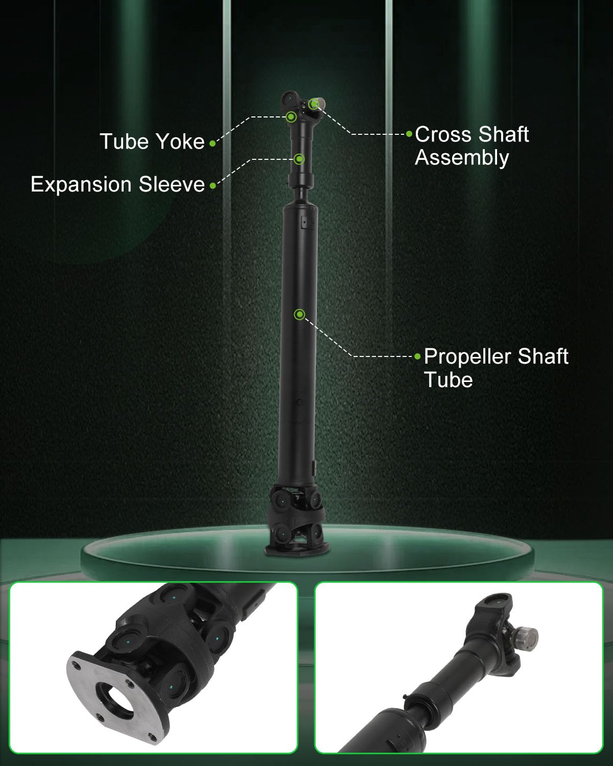 Scitoo?42.5''? Front Driveshaft Assembly Drive Shaft Prop Shaft Compatible For Ford Excursion For F-250 Super Duty For F-350 Sup