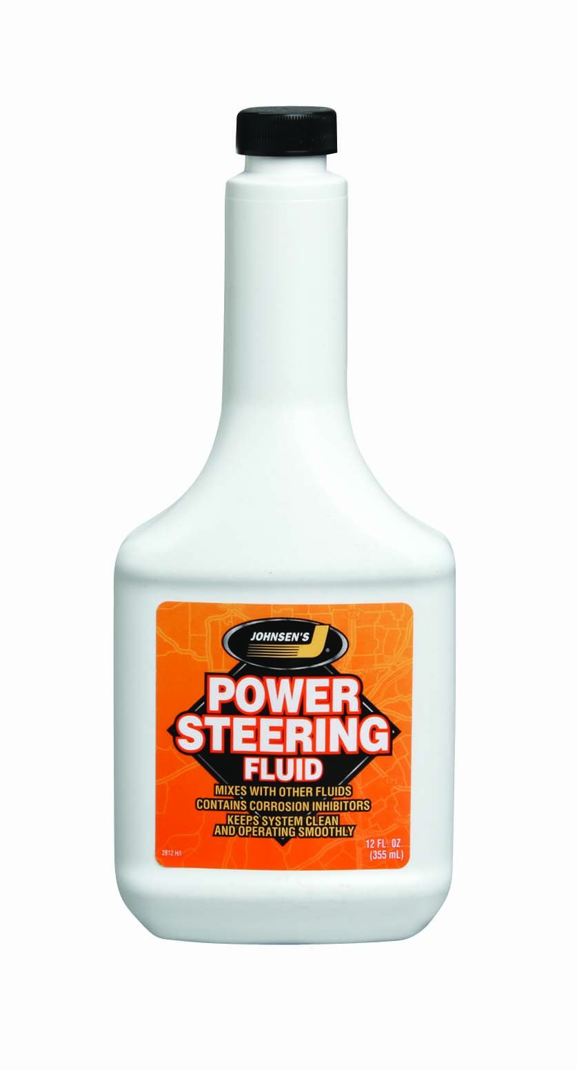 Johnsen'S 2812 Regular Power Steering Fluid - 12 Oz.