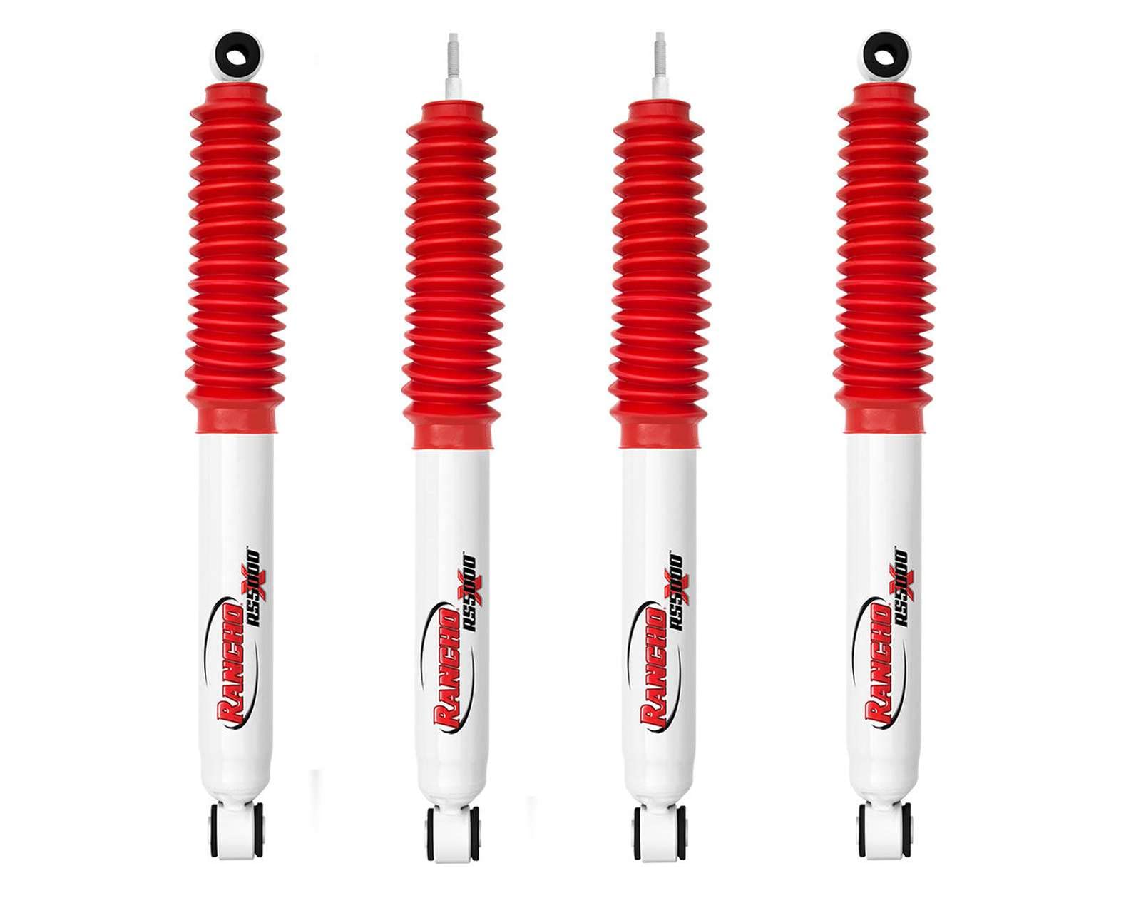 Rancho RS5000X Gas Shock Set 1994-2002 Dodge Ram 2500 4WD