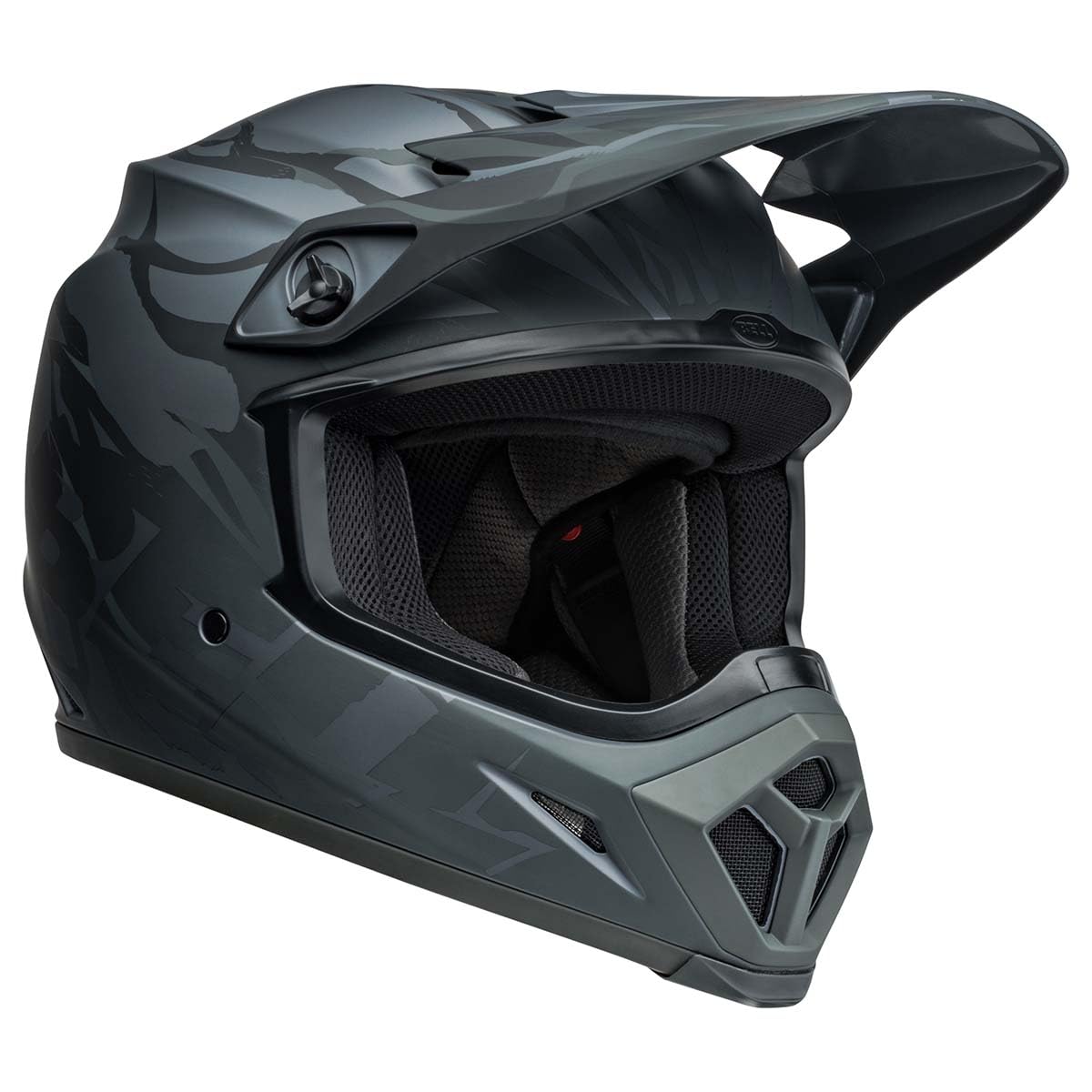 Bell Mx-9 Mips Dirt Helmet (Decay Matte Black - X-Large)