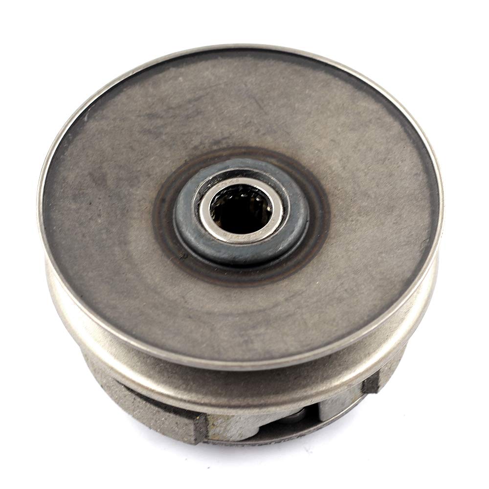 Trkimal Driven Pulley Rear Clutch for GY6 49cc 50cc 80cc 139QMB engine, Complete GY6 Clutch Compatible Scooter Moped ATV Go Kart
