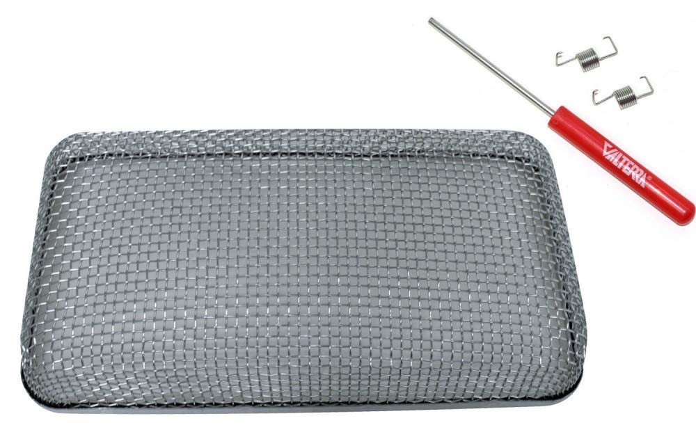 Valterra A10-1301VP RV Bug Screen (for Outside RV Furnace Fitting Vent , 2.8 X 1.2''