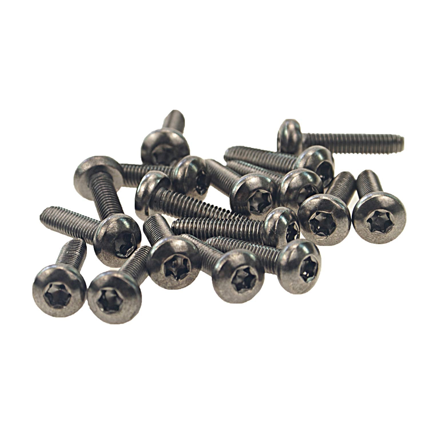 MOEBULB 16pcs/Set Anti-Theft Screws Replace of Ford FL3Z-9928408-AB Truck Bed Cargo Tie Down Brackets for Ford 2015-2018 F150 f2