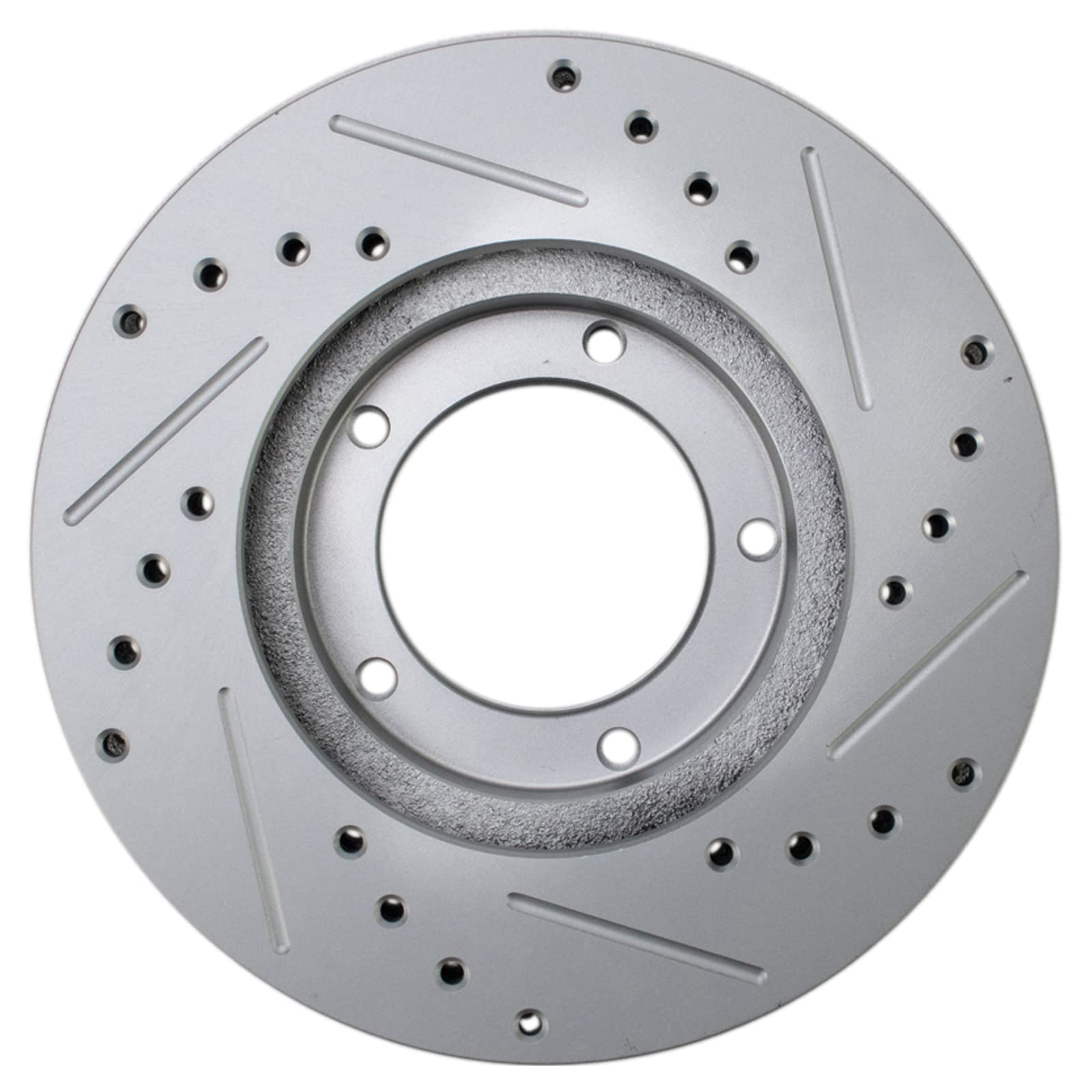 Trq Front Performance Brake Rotors Set Premium G-Coated Compatible With 1984-1995 Toyota Pickup