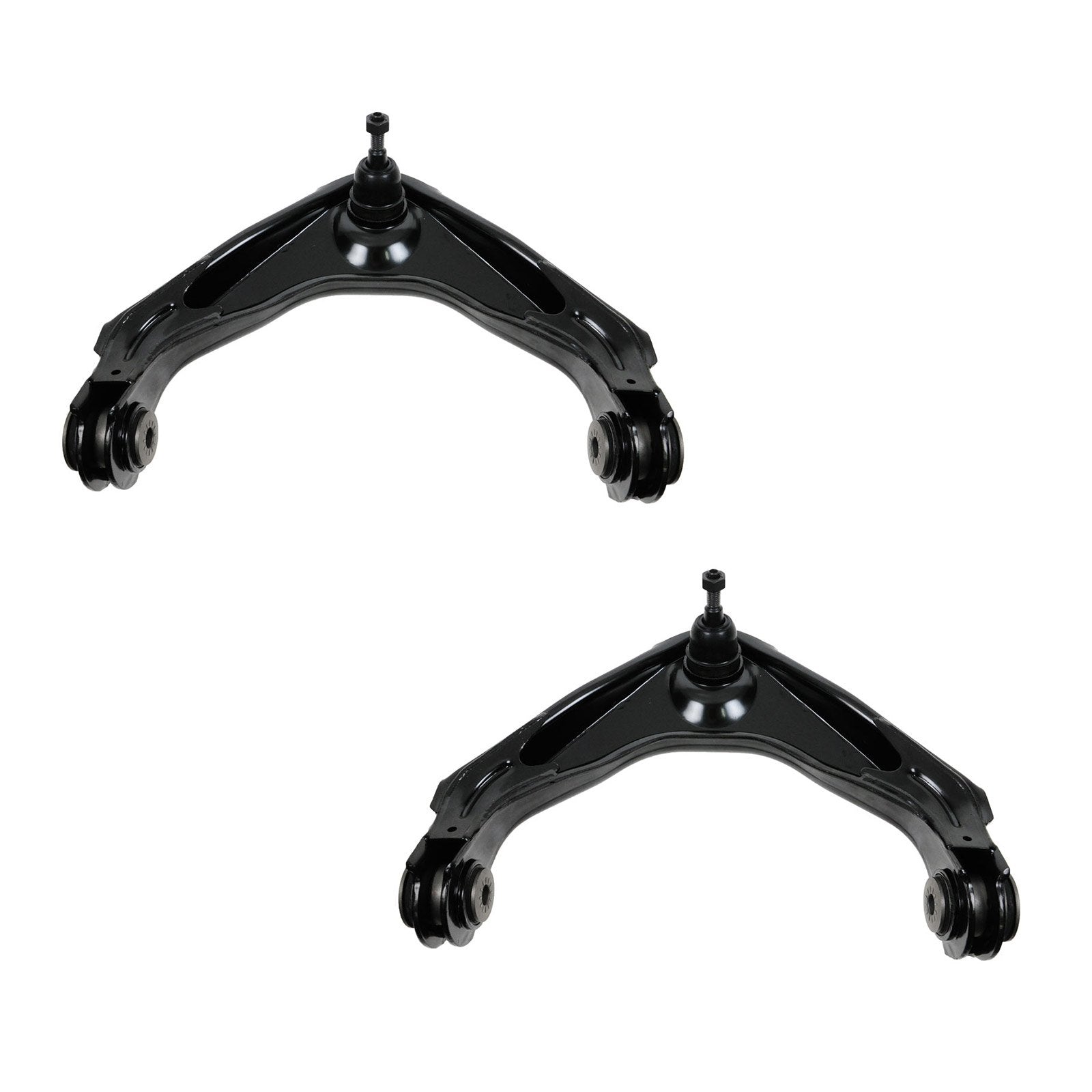 Trq Front Upper Control Arm With Ball Joint Set Compatible With 99-13 Chevrolet Gmc 03-09 Hummer