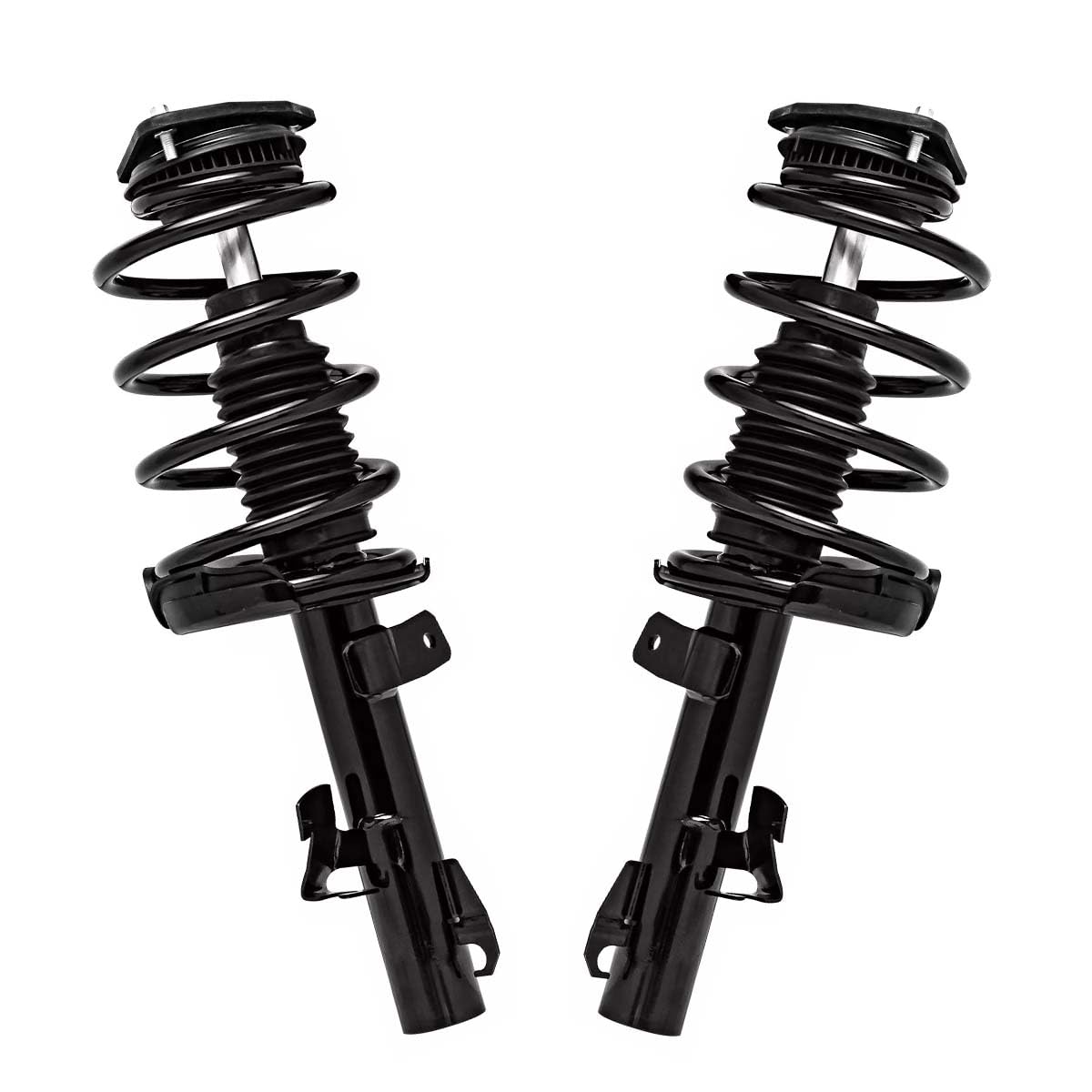 Autoshack Front Complete Struts Coil Springs Assembly Pair Of 2 Driver And Passenger Side Replacement For 2004-2011 Volvo S40 20