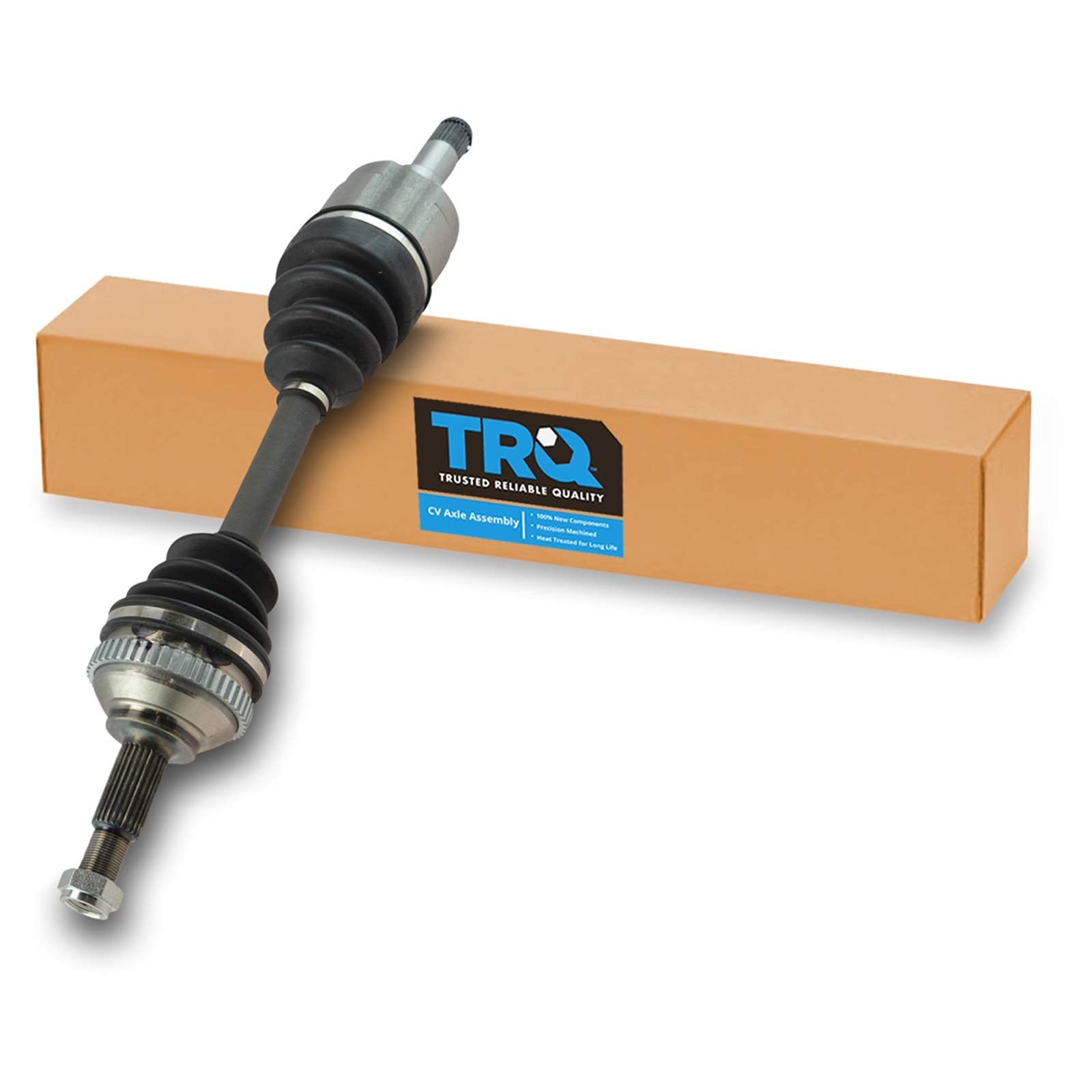 Trq Front Left Cv Axle Shaft Assembly Drivers Side Compatible With 1998-2000 Chrysler Cirrus 1998-2006 Sebring Dodge Stratus Ply