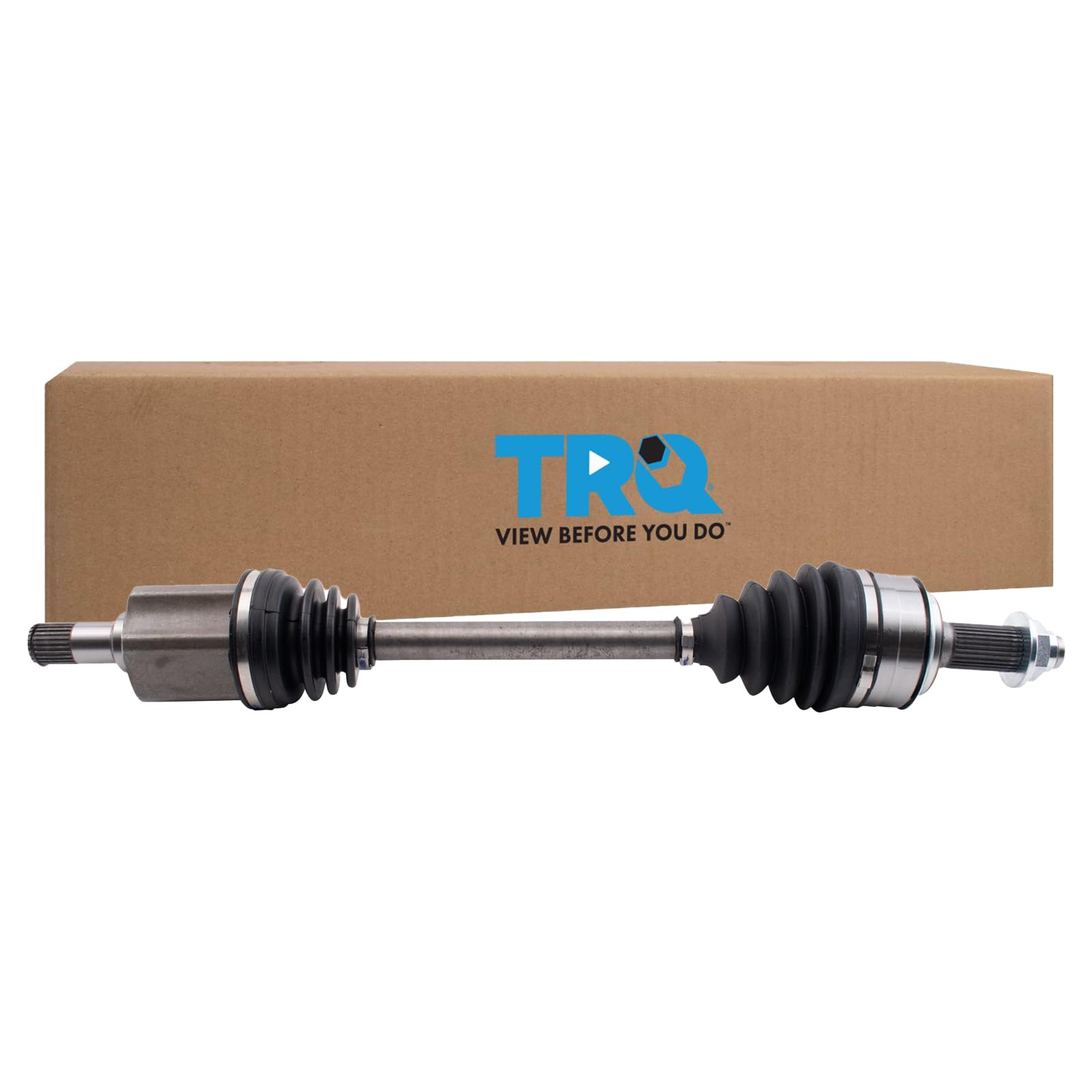 Trq Front Left Cv Axle Shaft Assembly Drivers Side Compatible With 15-16 Honda Cr-V