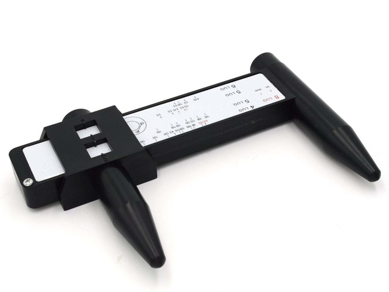 Goldensunny Wheel/Stud Bolt Pattern Measuring Tool/Pcd Ruler - 4 5 6 8 Holes Lug Bolt Pattern Gauge