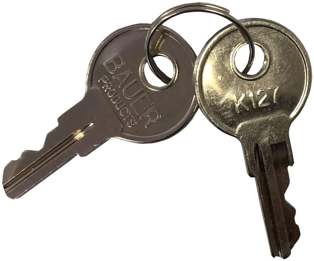 Gordon Glass Co. Truck Cap Locking T-Handles With Dust Covers - Pair Set