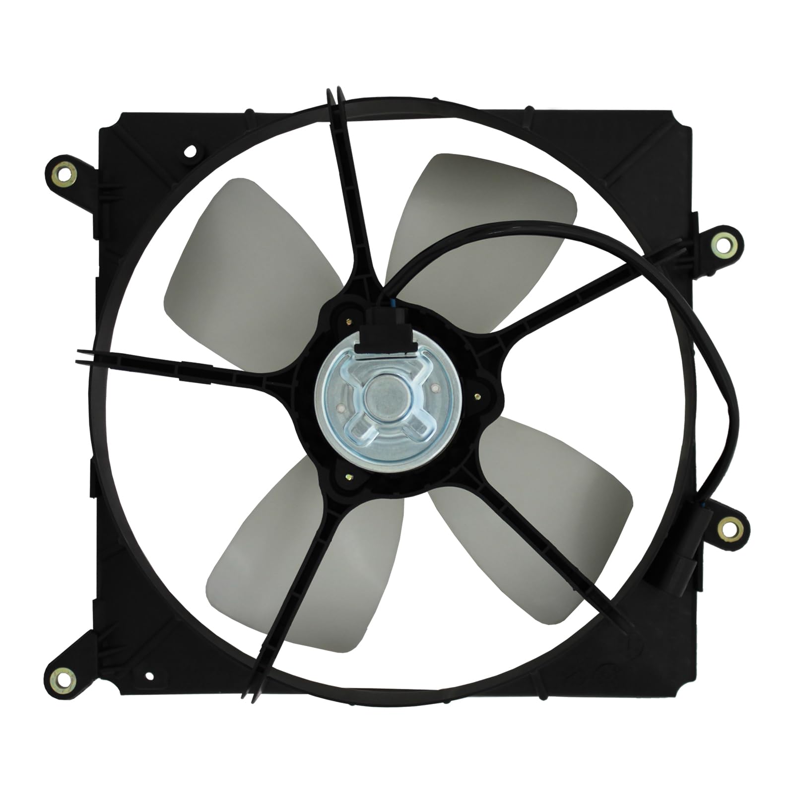 TYG Upgraded Cooling Fan Assembly for 1988-1991 Toyota Corolla Coupe/ 1.6L USA Auto/Canada | Racing-Level OE Replacement Engine
