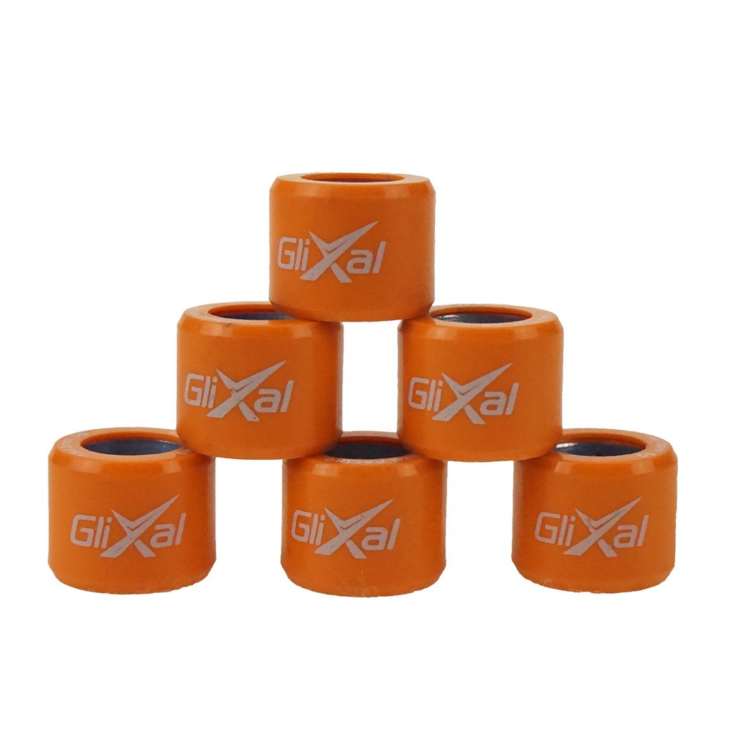 Glixal Atks-04015 16X13Mm High Performance Racing Variator Roller Weights Set 139Qmb Gy6 50Cc - 100Cc Scooter Moped Atv (10 Gram