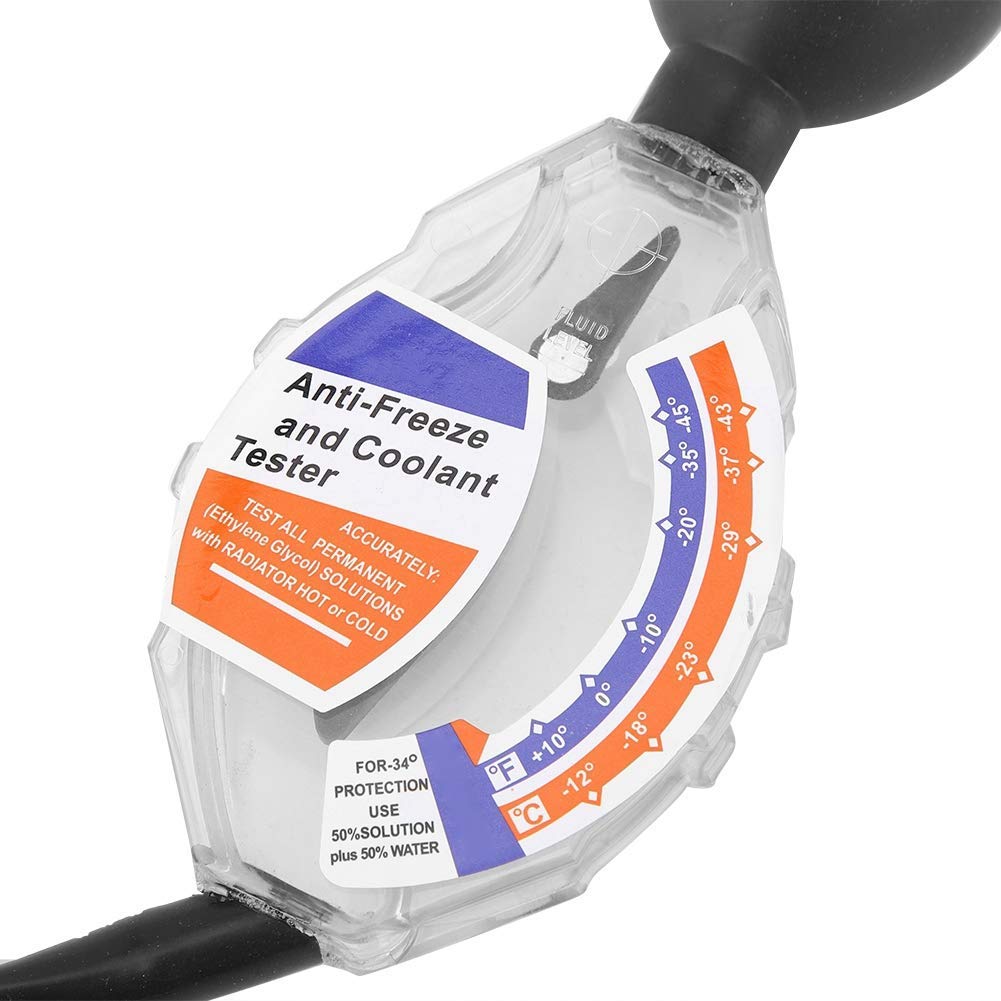 Coolant Tester Accessory,Automotive Antifreeze Tester for Coolant Hydrometer Tester