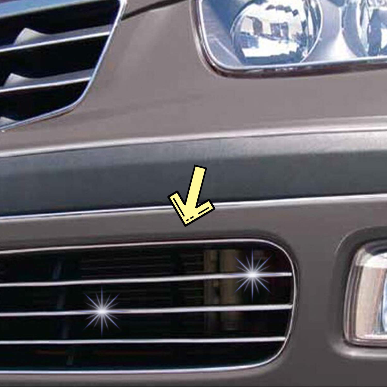 Cowles Custom - Premium Universal Body Molding for All Vehicle - Easy Install, Chrome Finish, 1/8'' by 20 feet, UV Protected, Lo