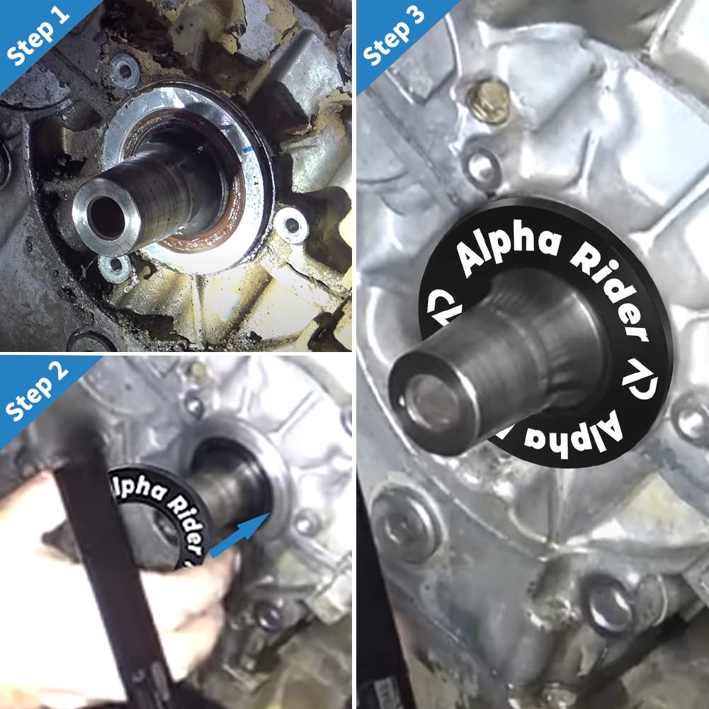 AUTOVIC Upgrade Crank Seal Ring Cover, Crankshaft Seal Cover Kit for Polaris Ranger 900/1000 General 1000 RZR 900/1000