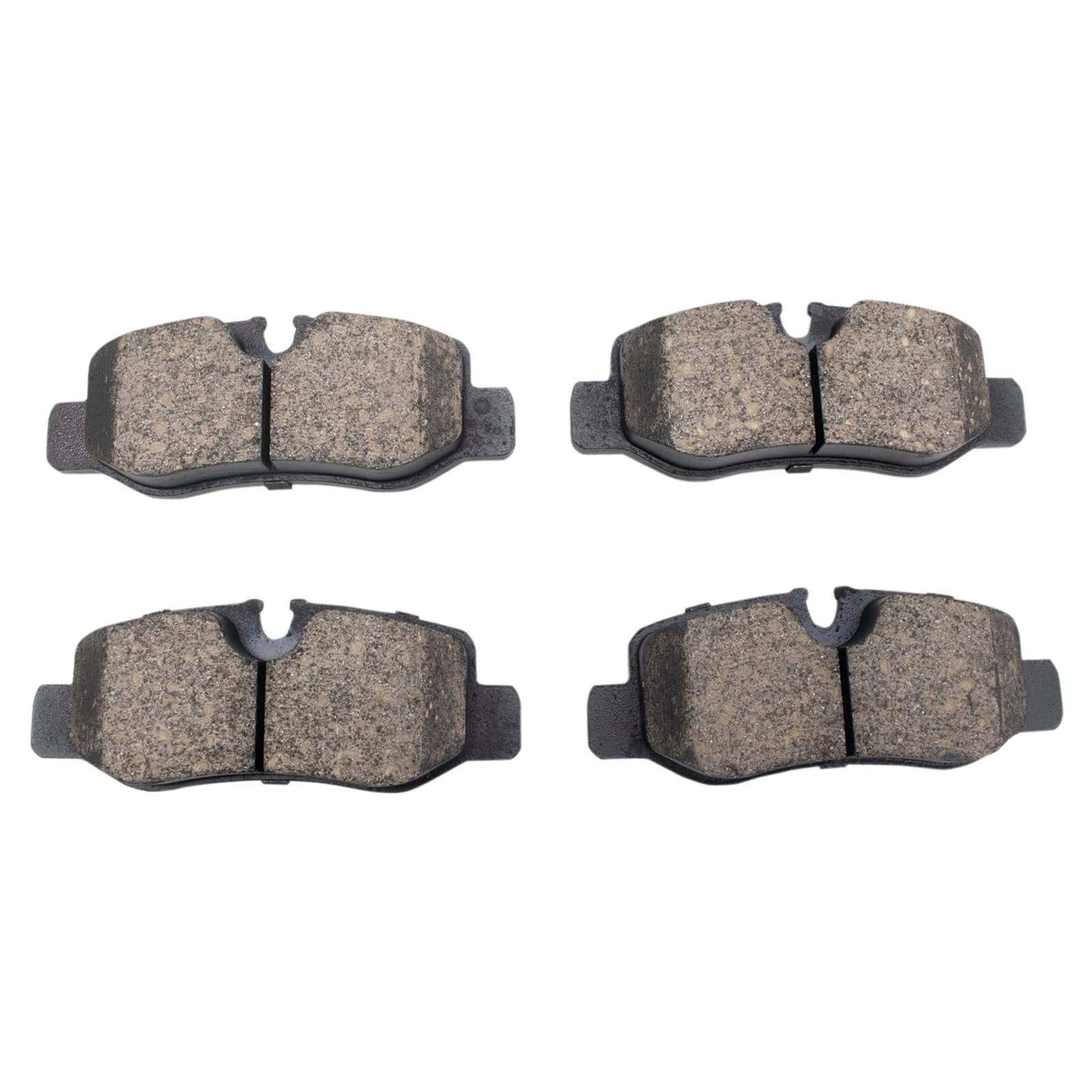 TRQ Rear Brake Pads Ceramic Compatible with 2016-2019 Mercedes-Benz Metris