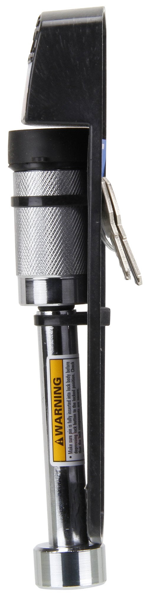 Reese Towpower Chrome Plated Steel Locking 3.5 In. Receiver And Coupler Lock