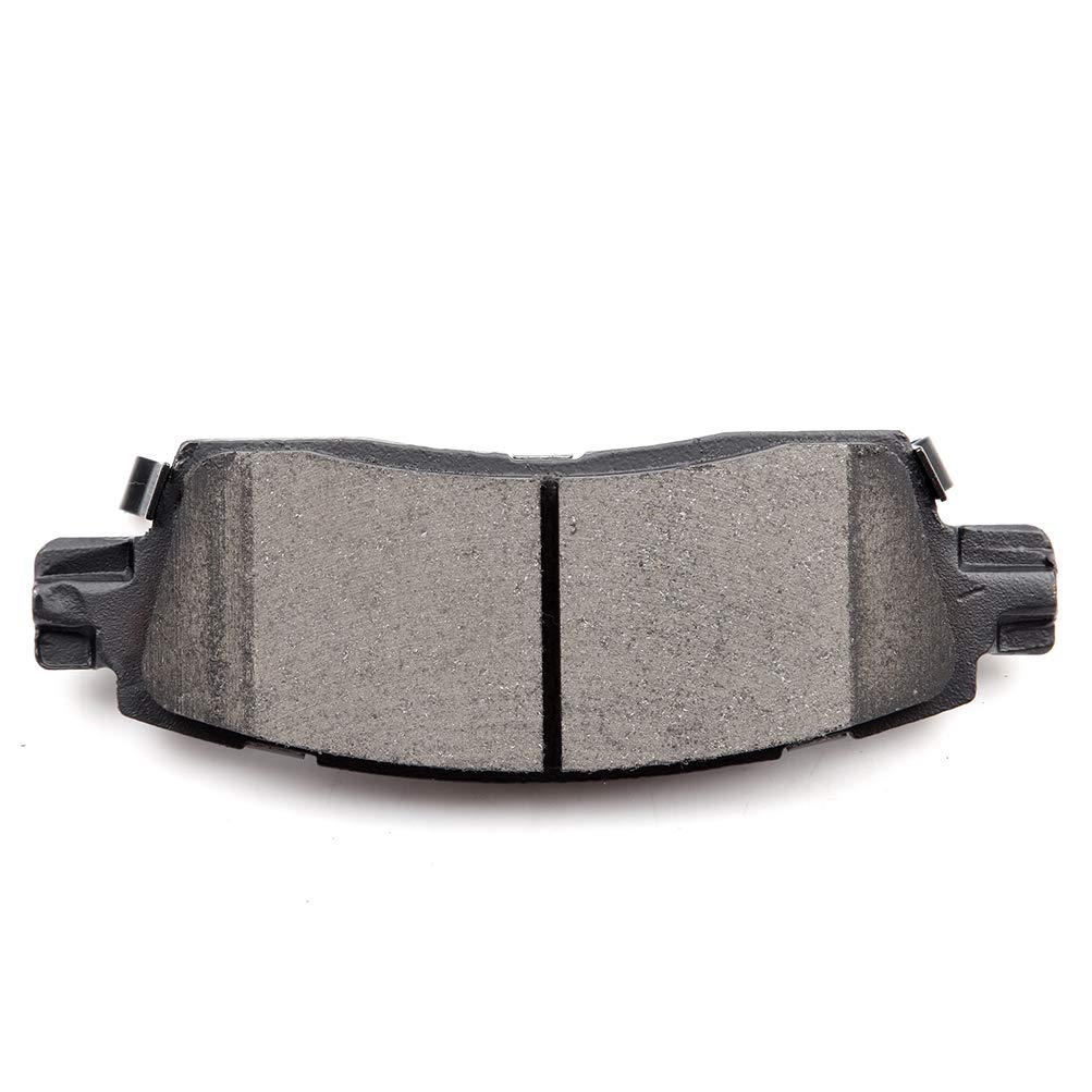 Cciyu D883 Rear Ceramic Brake Pads Kits 4Pcs Fit For Buick Enclave,Rainier,For Chevy Ssr,Trailblazer Ext,Traverse,For Gmc Acadia
