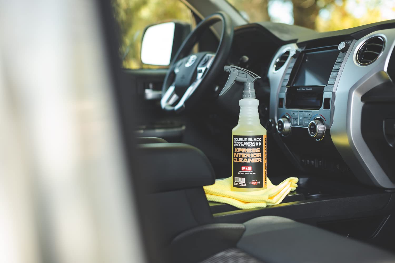 P & S Professional Detail Products - Xpress Interior Cleaner - All-In-One Solution For Safely Removing Traffic Marks, Dirt, Grea