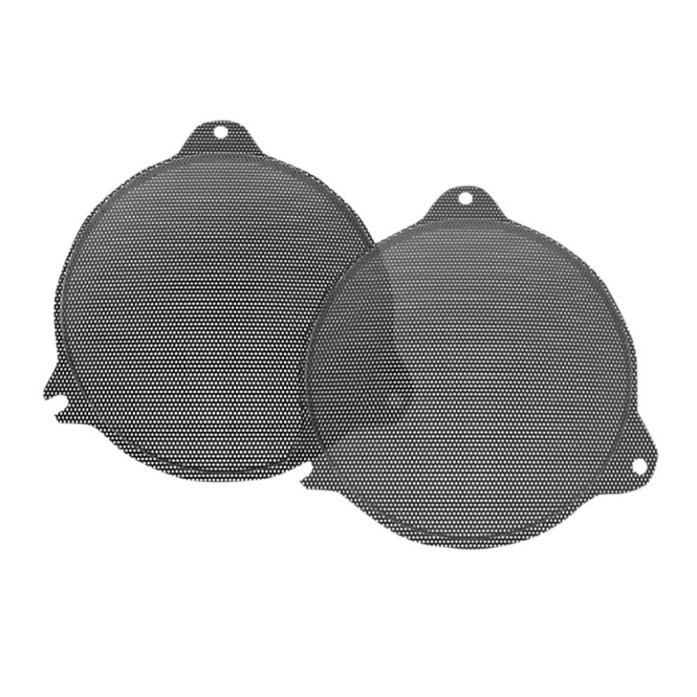 Hogtunes Sgrm Grill Metal Mesh Replacement Front Speaker Grills For 2014-Current Harley-Davidson Touring Models