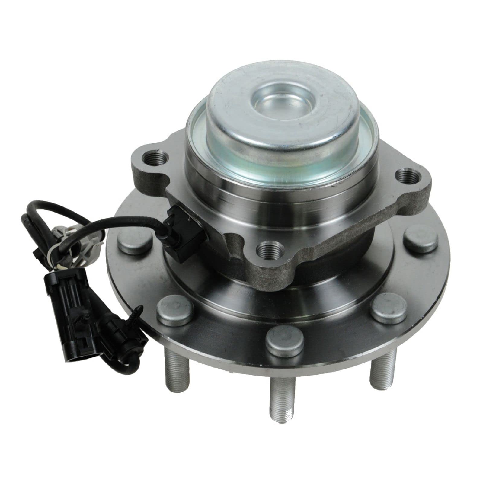 Trq Front Wheel Bearing & Hub Assembly With Abs Sensor Compatible With 2003-2017 Chevrolet Express 3500 2009-2017 Express 4500 G