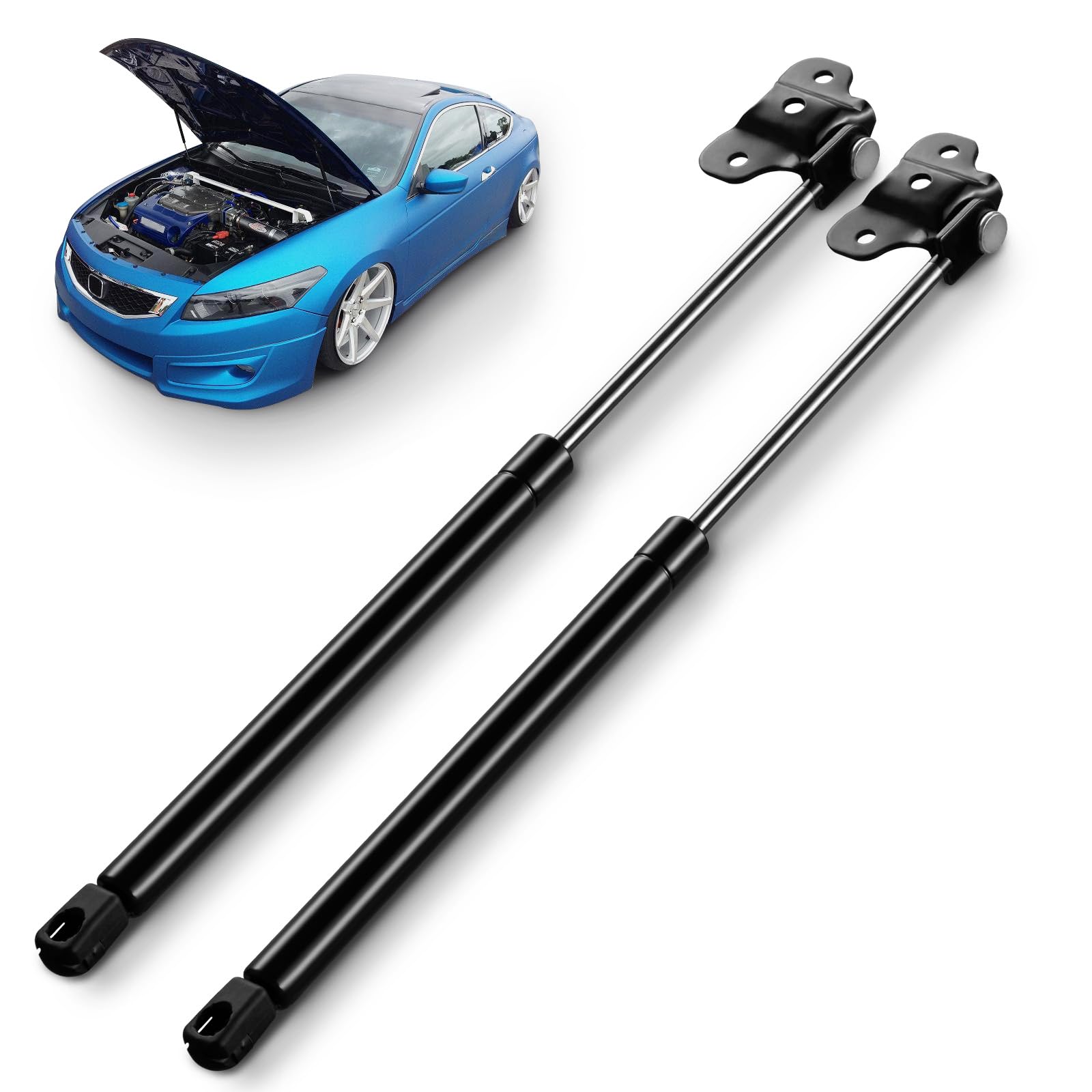 Arana Hood Struts Shocks For Honda Accord 2003-2007, Engine Hood Lift Support Rods For 2003-2007 Honda Accord Base/Coupe/Dx/Ex/L