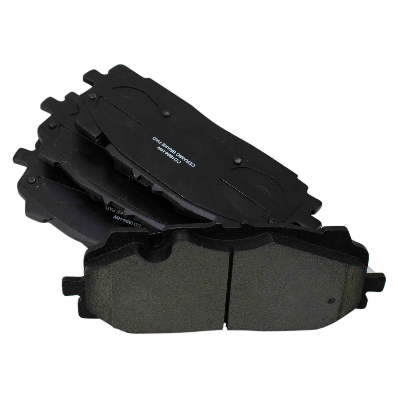 TRQ Front Brake Pads Ceramic Compatible with 2019-2021 Audi A6 Quattro A8 Quattro 2020-2021 Q5 PHEV 2017-2021 Q7 Q8 2018-2021 RS