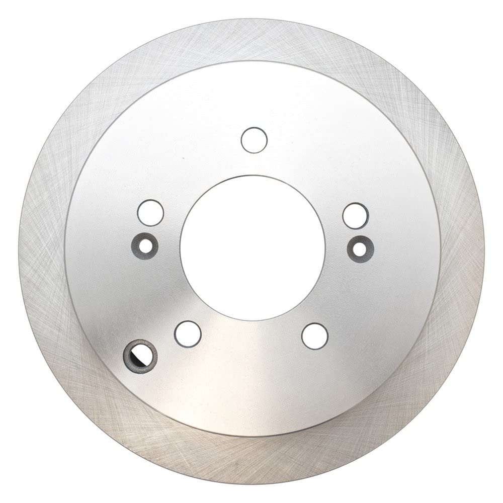 Trq Rear Brake Rotors Set Solid Compatible With 2001-2006 Hyundai Santa Fe 2009-2015 Tucson 2005-2016 Kia Sportage