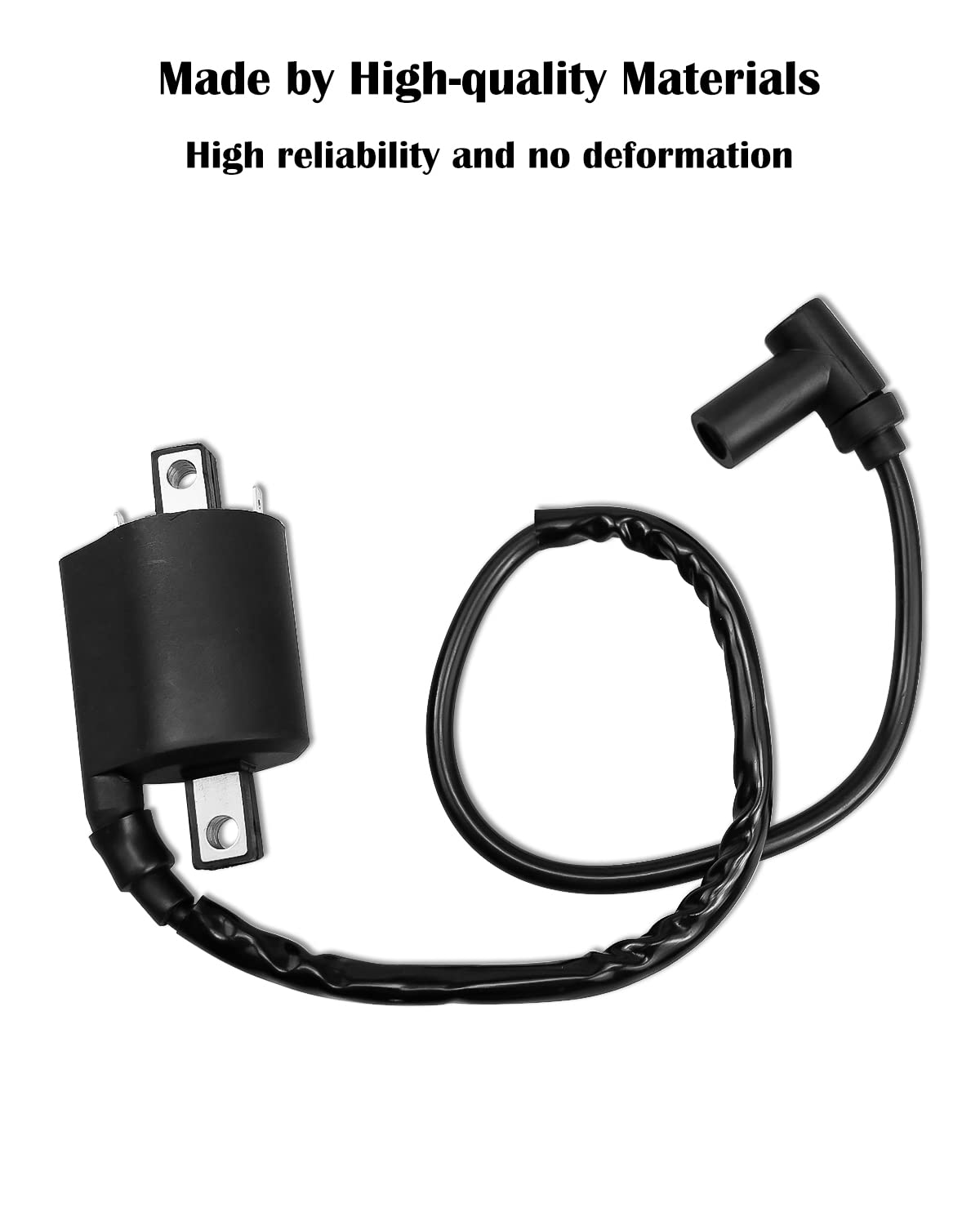 Tikscience Ignition Coil And Spark Plug Fit For Yamaha Gas Golf Cart G2 G5 G8 G9 G11 G14 1985-1996, Replace J38-82310-20-00