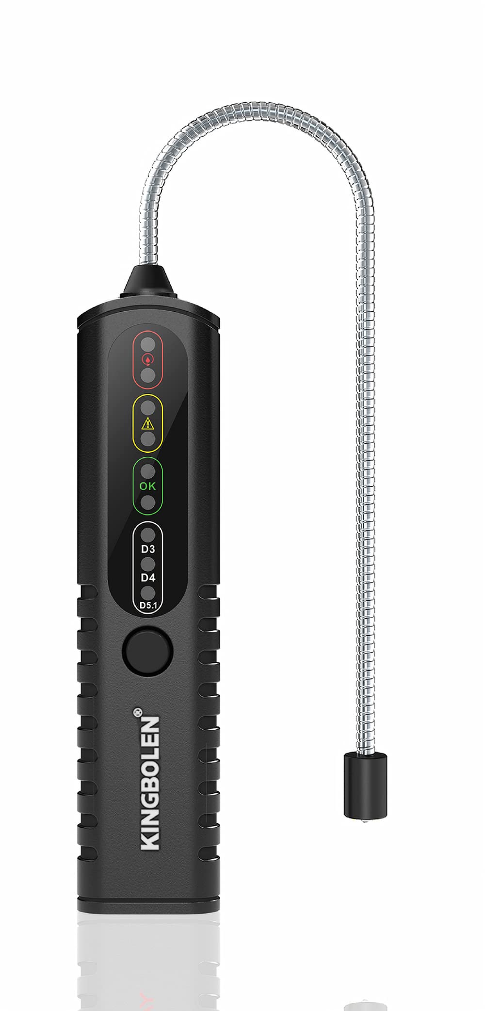 Brake Fluid Tester, Auto Brake Diagnostic Testing Tool, Hydraulic Fluid/Liquid/Oil Moisture Analyzer With 9 Led Indicators For D