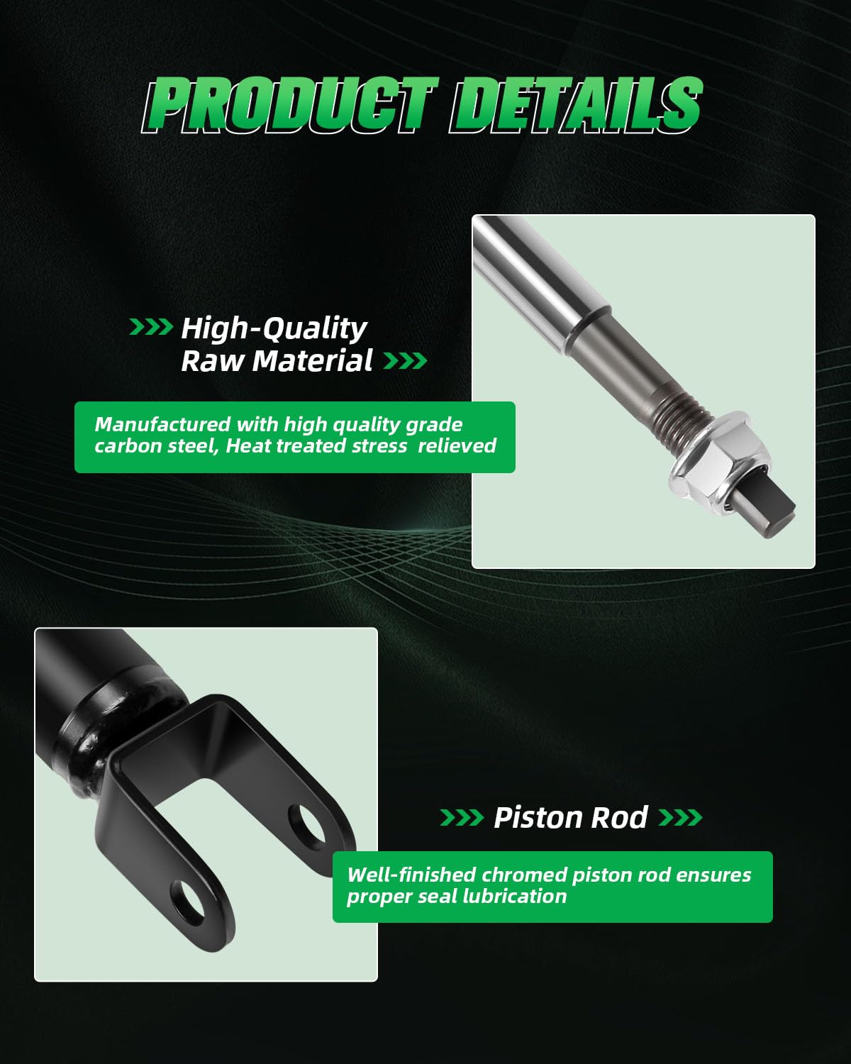 Scitoo Rear Shocks Set Of 2 For Azera, Shocks Absorbers And Struts Fits 2012 2013 2014 For Hyundai Azera,2011 2012 For Hyundai S