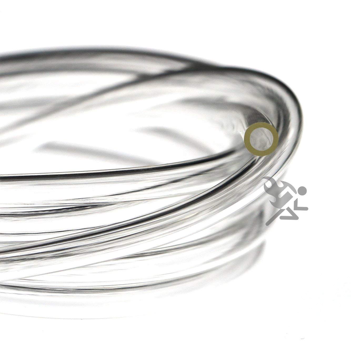 OnFireGuy 6 Feet Premium High Performance 5/32 inch Clear Fuel Line | Small Engine Gas Oil Injection Line Flexible Fuel Hose for