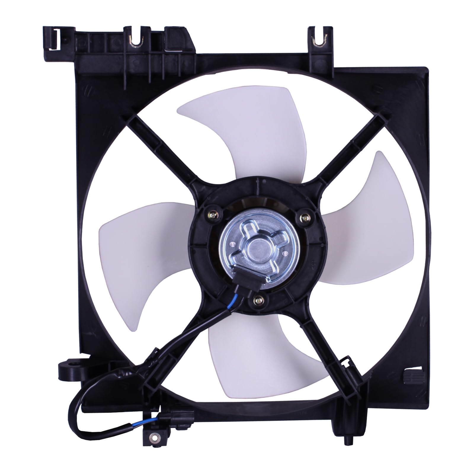 TYG Upgraded Cooling Fan Assembly for 2008-2011 Subaru Impreza 2.5L/ W/O Turbo, 2011-2013 Forester 2.5L/ W/O Turbo/LH | Racing-L