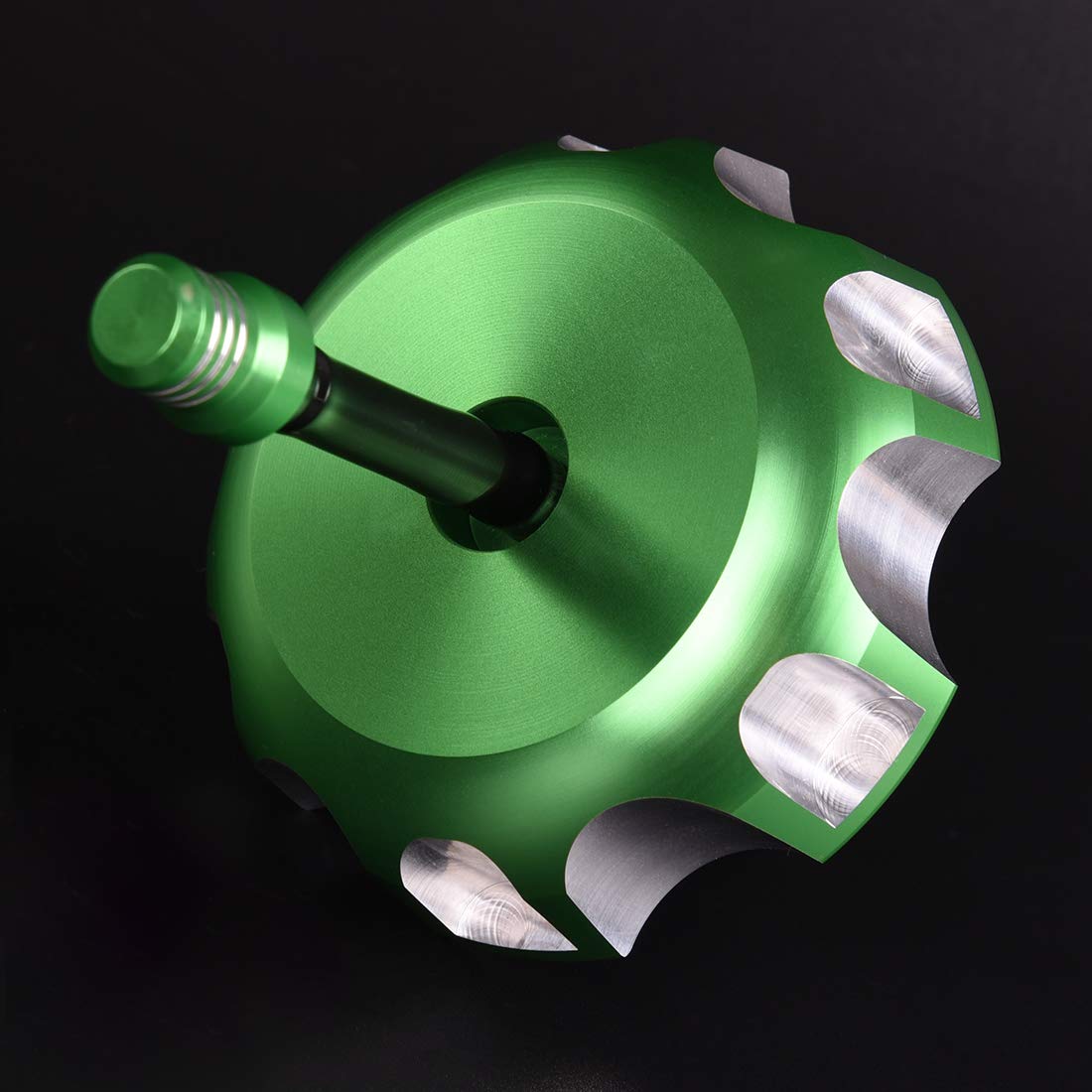 Billet Gas Fuel Tank Cap Cover With Vent Hose For Kawasaki Kx65 Kx85 Kx100 Kx125 1999-2013,Kdx 200 1990,For Crf150R 2007-2010 Green