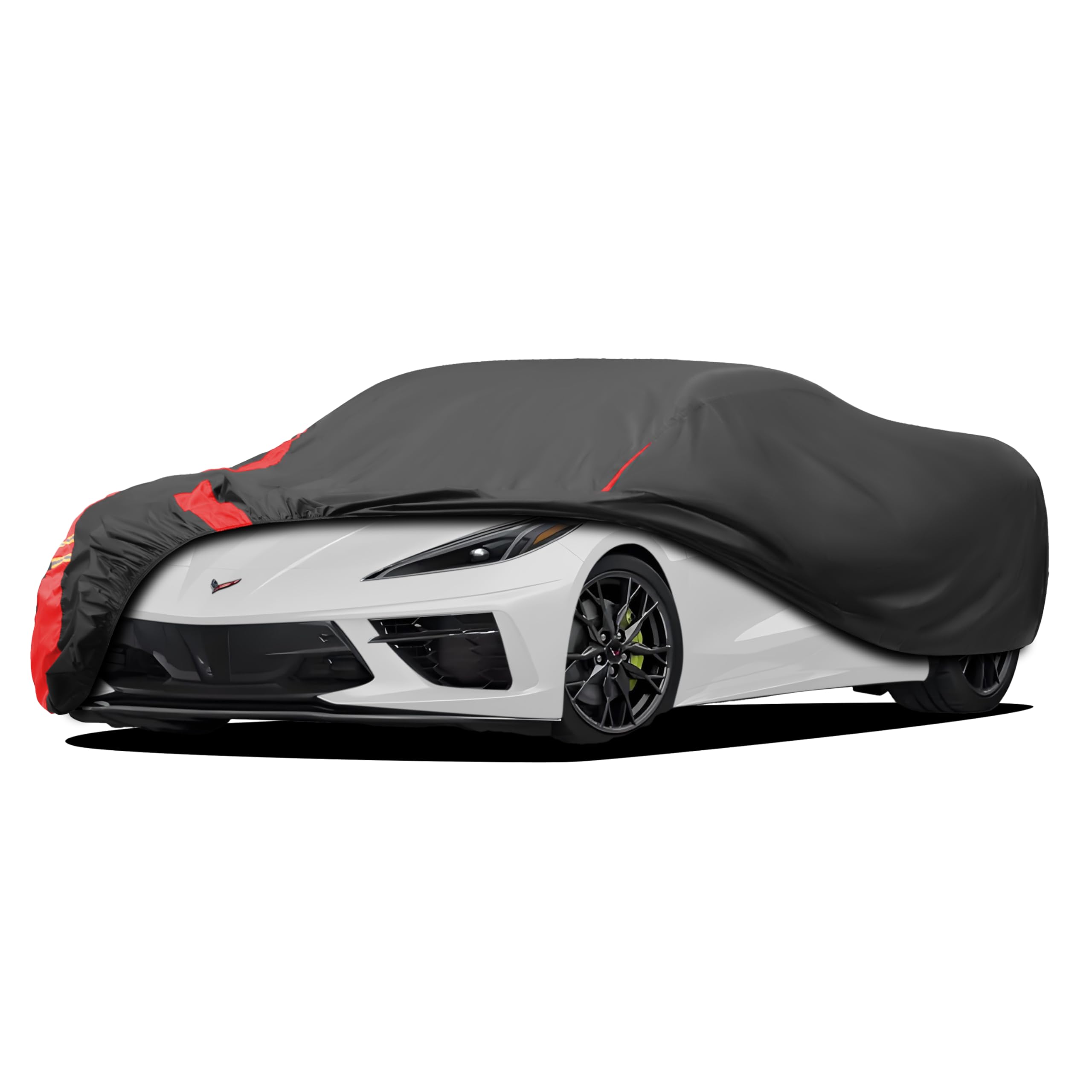 MBLCOOVERS Car Cover Automobiles Waterproof All Weather for for Sports Coupe,Universal Fit Coupe Ford Mustang 1994-2024, Chevrol