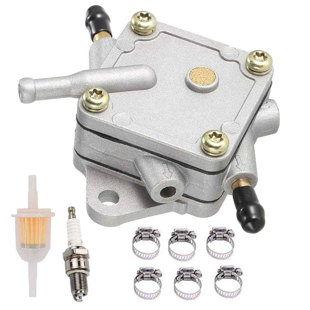 G16 Fuel Pump For Yamaha G16 G20 G22 Golf Cart 4 Cycle Engine Pump With Fuel Filter Spark Plug Kit