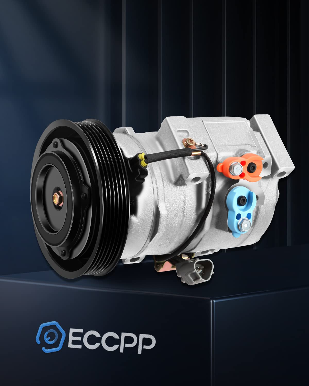 Eccpp 10S17C Ac Compressor With Clutch 2004-2008 For Lexus Es300 Rx330 For Toyota Solara Camry Highlander 3.3L Ac Compressor