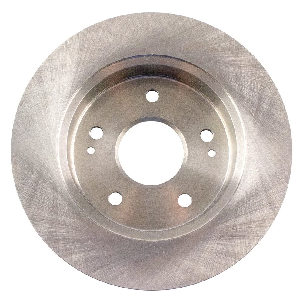 Trq Rear Brake Rotors Set Solid Compatible With 1997-2001 Honda Prelude