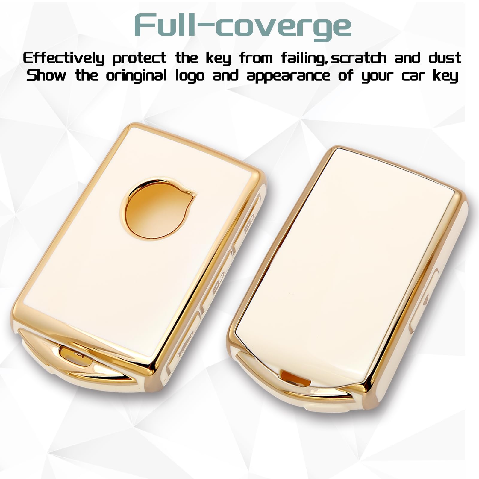 Keycov Key Fob Cover For Accessories Keychain Keyshell Ring Case Compatible With Xc90 Xc60 Xc40 S60 S90 V60 V90 Polestar 1 Poles