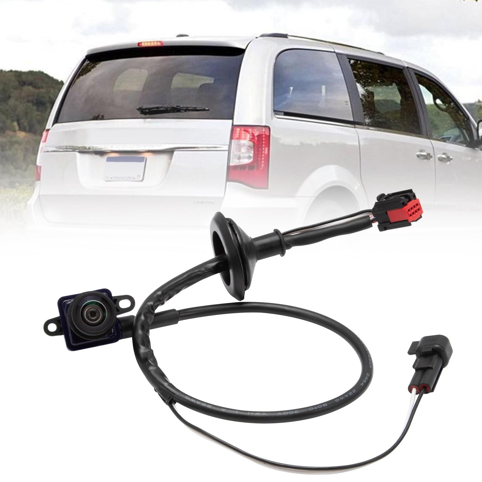 Rear View Backup Camera Compatible With 2011-2016 Chrysler Town & Country 2011-2020 Dodge Grand Caravan Rear Park Assist Camera