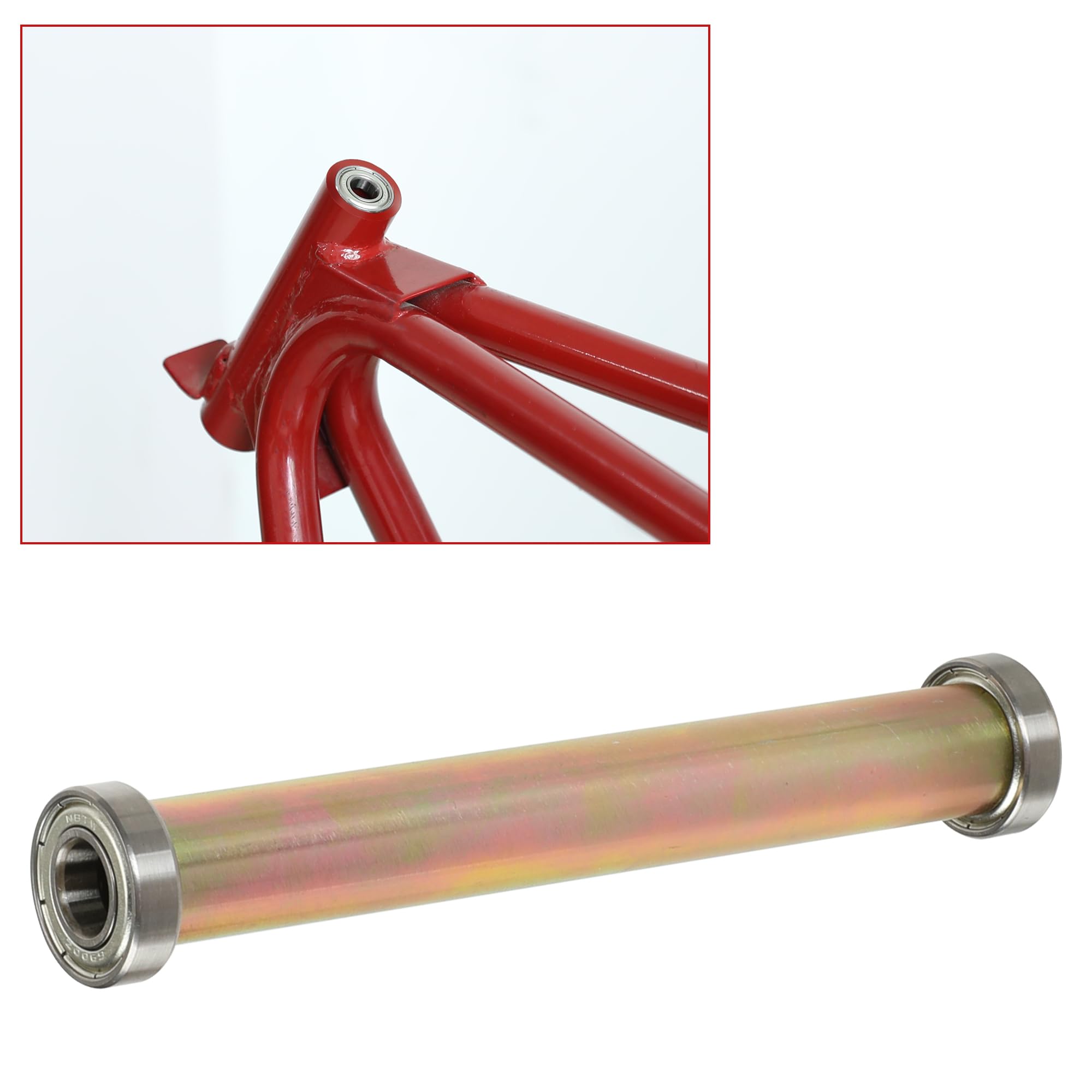 GREHUA Mini Bike Steering Bearings Bushing Kit for Coleman BT200X CT200U CT200U-EX CC100X CT100U 98cc 196cc Mini Bike Parts 6900